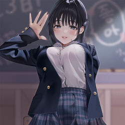 This is a pixiv picture whose title is ねぇ、、バイバイ.