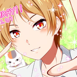 This is a pixiv picture whose title is 夏目貴志　生誕祭2021.