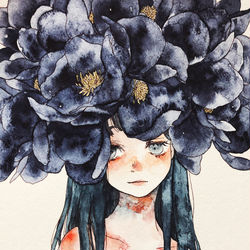 This is a pixiv picture whose title is 無欲.