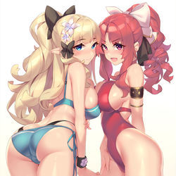 This is a pixiv picture whose title is 贴贴.