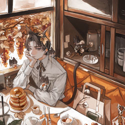 This is a pixiv picture whose title is 葡萄.