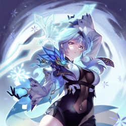 This is a pixiv picture whose title is エウルア.