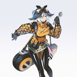 This is a pixiv picture whose title is OC.