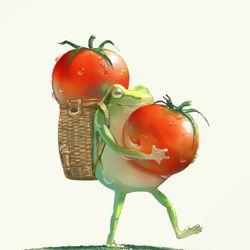 This is a pixiv picture whose title is 夏を収穫.