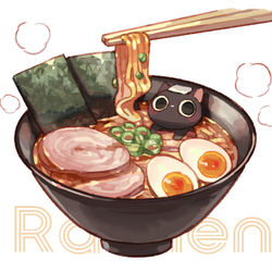 This is a pixiv picture whose title is 猫キッチン.
