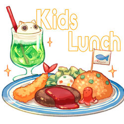 This is a pixiv picture whose title is 猫キッチン２.