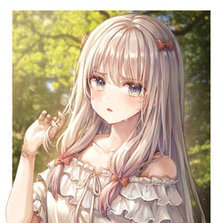 This is a pixiv picture whose title is 「お、お兄ちゃん、ちょっと暑くない？」.
