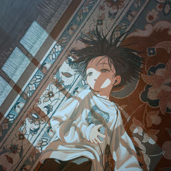 This is a pixiv picture whose title is 𝟻:𝟹𝟶 ᴀᴍ.