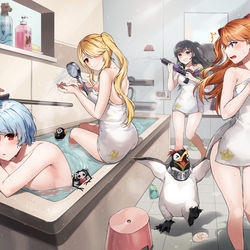 This is a pixiv picture whose title is 荒野行動 X EVAコラボ.