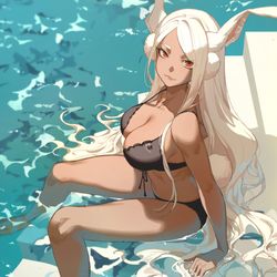 This is a pixiv picture whose title is ミルコ.