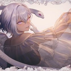 This is a pixiv picture whose title is ギラギラ/夜刀レヴィ(Cover).