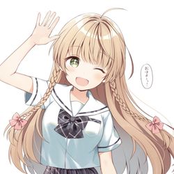 This is a pixiv picture whose title is おはよーっ！.