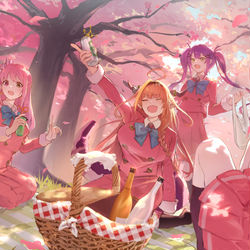 This is a pixiv picture whose title is キセキ結び.