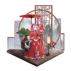 This is a pixiv picture whose title is 甘刻嫁衣.