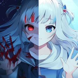 This is a pixiv picture whose title is REFLECT.