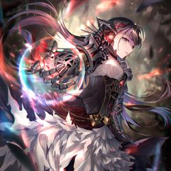This is a pixiv picture whose title is 悠久の真紅・モノ.