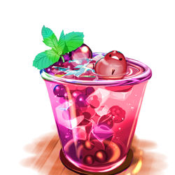 This is a pixiv picture whose title is ベリーソーダ.