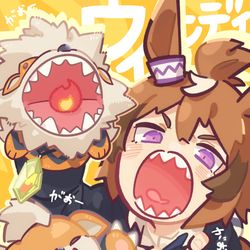 This is a pixiv picture whose title is ウインディ！.