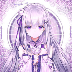 This is a pixiv picture whose title is エミリア.