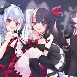 This is a pixiv picture whose title is にしゅうねんもすめし！.