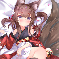This is a pixiv picture whose title is 天城ちゃん.