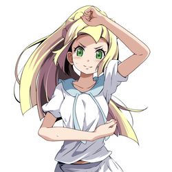 This is a pixiv picture whose title is リーリエ.