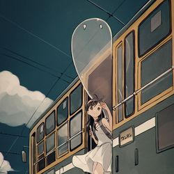 This is a pixiv picture whose title is 思い出さがしの旅　2021年夏.
