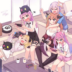 This is a pixiv picture whose title is 絆はずっと.