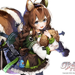 This is a pixiv picture whose title is 야생소녀.