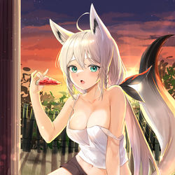 This is a pixiv picture whose title is 白上フブキ.