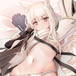 This is a pixiv picture whose title is プラチナのお腹を拝みたい会.