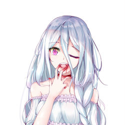 This is a pixiv picture whose title is 【蜘蛛ですが，なにか?】アニメ第1期の完結を祝う!.