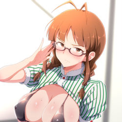 This is a pixiv picture whose title is クールビズ律子さん.