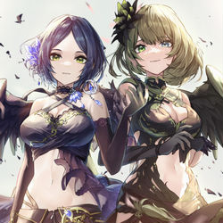 This is a pixiv picture whose title is ミステリアスアイズ.