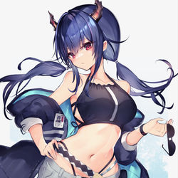 This is a pixiv picture whose title is 観光中龍門近衛局特別督察隊隊長.