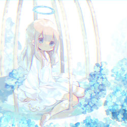 This is a pixiv picture whose title is ☁️.
