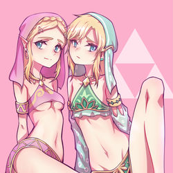 This is a pixiv picture whose title is 好姐妹<3.