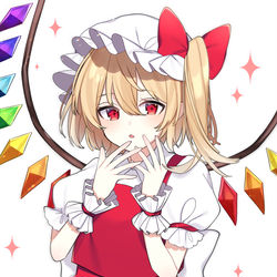 This is a pixiv picture whose title is フランちゃん！！❤️❤️.