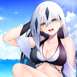 This is a pixiv picture whose title is 夏の景虎さん.
