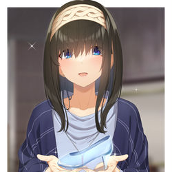 This is a pixiv picture whose title is 文香.
