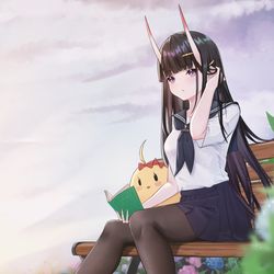 This is a pixiv picture whose title is 能代.