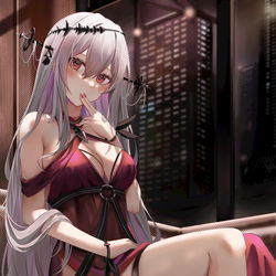 This is a pixiv picture whose title is Skadi.