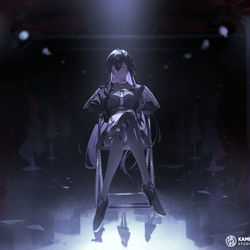 This is a pixiv picture whose title is アンベシル滑落忌譚.
