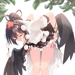 This is a pixiv picture whose title is (あの天狗、今日も来てるな…).