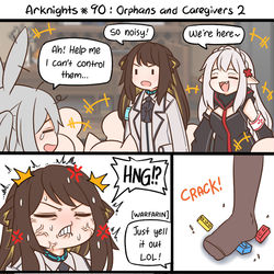 This is a pixiv picture whose title is Arknights #90.