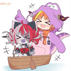 This is a pixiv picture whose title is Boat.