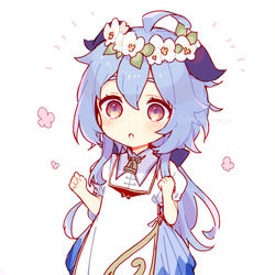 This is a pixiv picture whose title is ロリ甘雨ちゃん.