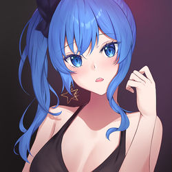 This is a pixiv picture whose title is 星街すいせい.