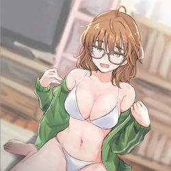 This is a pixiv picture whose title is ビキニの日.