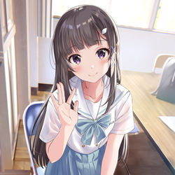 This is a pixiv picture whose title is 箱入りお嬢様.